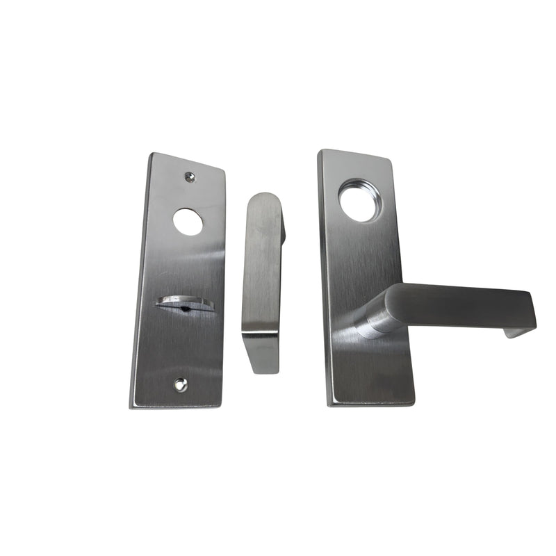 Schlage Mortise Wide Trim, Escutcheon 626 Rhodes