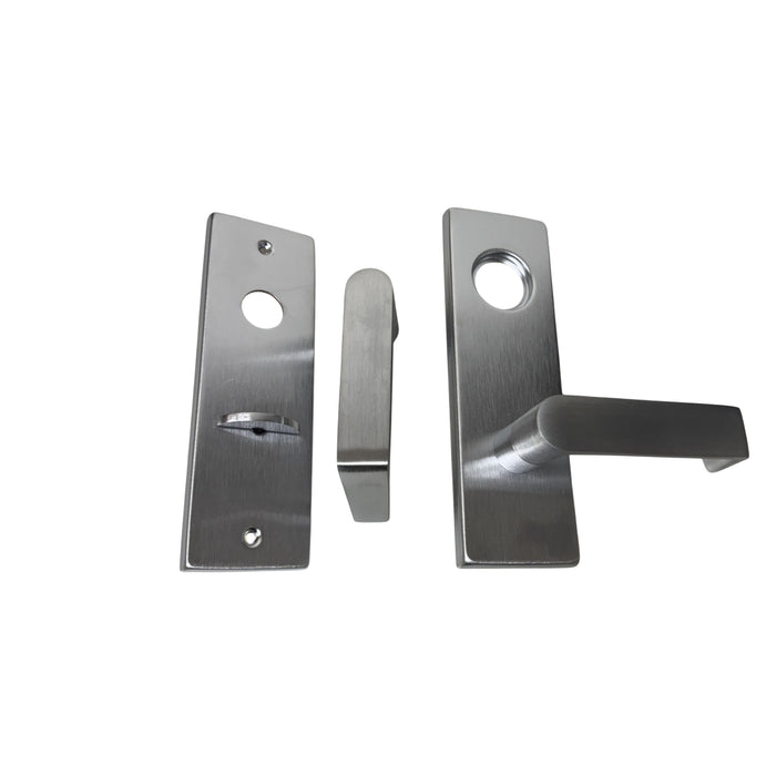 Schlage Mortise Wide Trim, Escutcheon 626 Rhodes