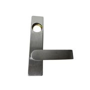Schlage Mortise Trim. Narrow Escutcheon, Rhodes Handle, Satin Chrome Finish  