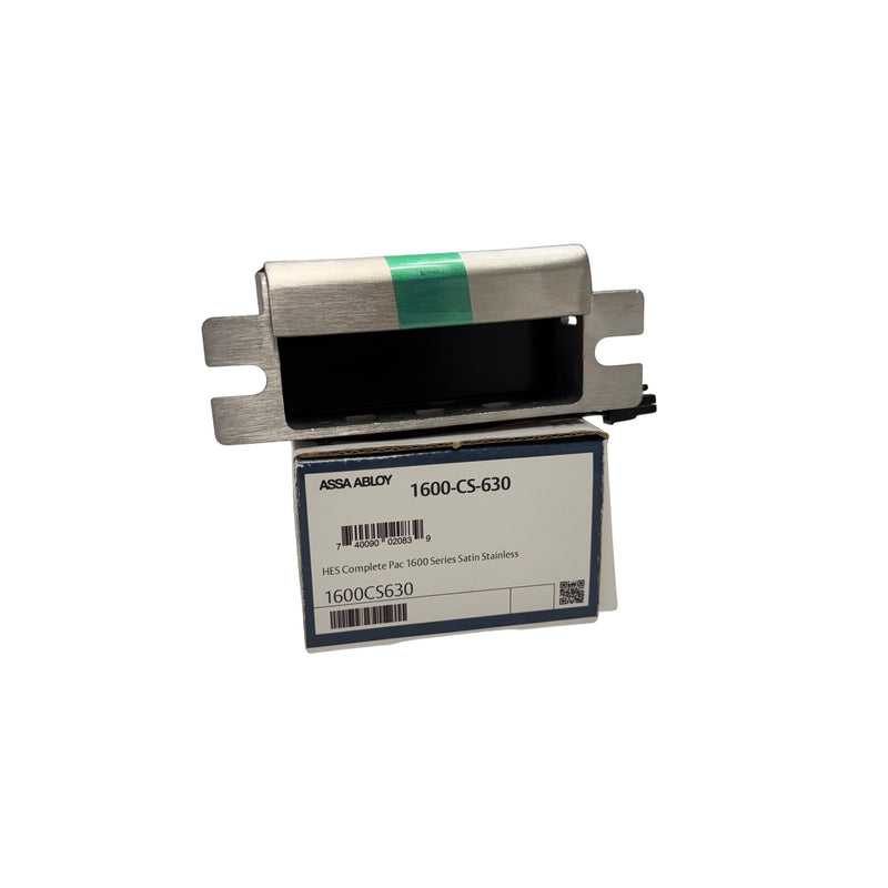 HES 1600-CLB-630 Electric Strike Installed on Door Frame - Interior View