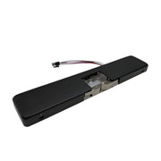 HES 9400-BSP Slim-Line Surface Mounted Electric Strike - Black Suede Finish - Main View