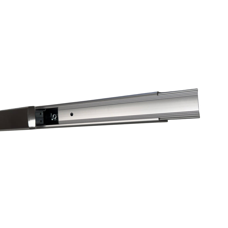 Cal-Royal A7760V Push Rail Detail - US32D Satin Stainless
