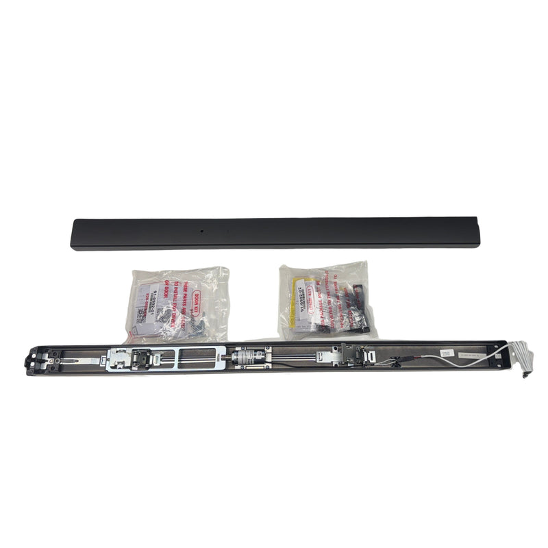 Complete kit contents for the ARLP-8802-EU 48" electrified Adams Rite 8800 rim exit device, including hardware.