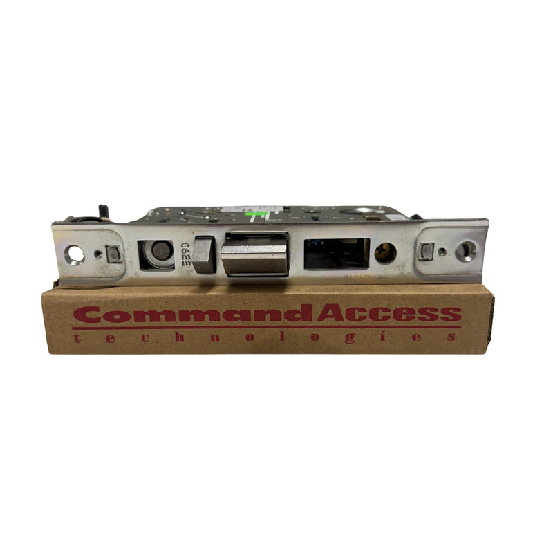 Command Access ML45D-24V-REX mortise lock displayed on Command Access Technologies packaging