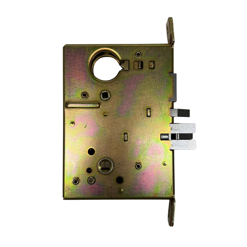 Command Access ML1053 mechanical mortise lock inside view – Schlage L9000 retrofit chassis