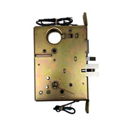 Command Access ML1480-EU-CH-12V-REX electrified mortise lock inside view – Schlage L-Series retrofit chassis with Request to Exit