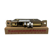 Command Access ML180-EU-CH-12V-REX mortise lock displayed on Command Access Technologies packaging