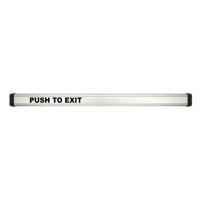 EMB-CL Securitron Push Bar in Aluminum