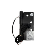 Closed side view of the Command Access ETH4W5K4540 hinge, 5-knuckle design, low-voltage power transfer, 613 finish.