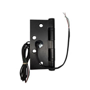 Full mortise ETH4W5K4540 4-wire hinge closed, showing concealed wiring and durable 613 Oil Rubbed Bronze finish.