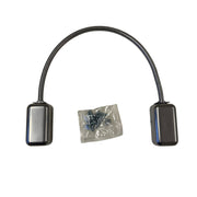 Keedex K-DLA Armored Door Loop End Cap Mounting Detail