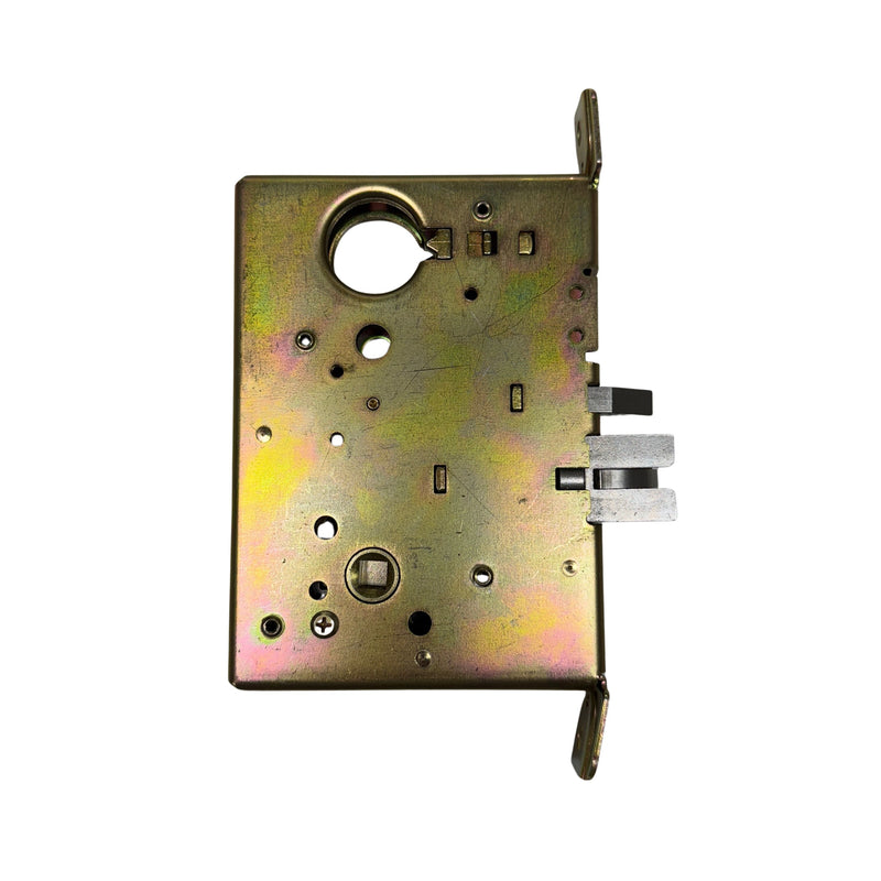 Command Access ML1080 mechanical mortise lock inside view – Schlage L9000 retrofit template fit