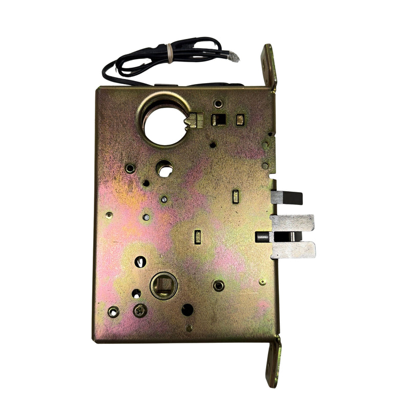 Command Access ML180-EU-CH-24V electrified mortise lock inside view – Schlage L-Series retrofit chassis