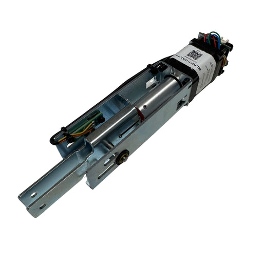 Angled view of Command Access MLRK1-CAL77 electrified latch retraction kit for Cal-Royal 77 and PD26 Series exit devices.